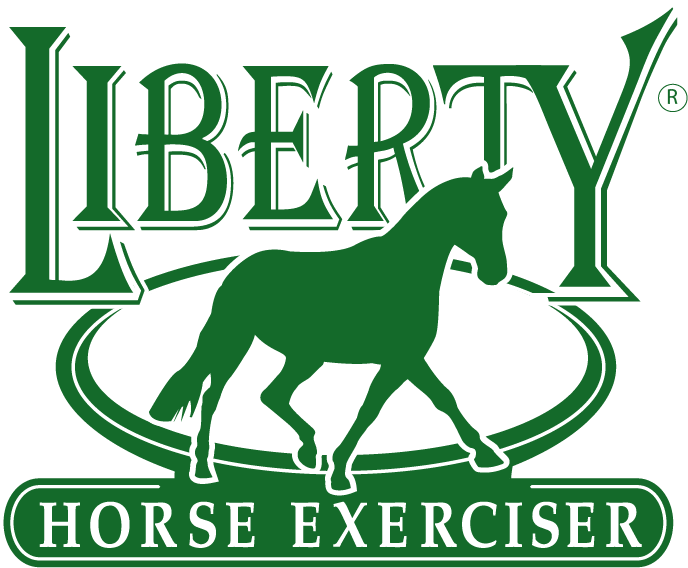 Liberty Horse Exerciser (logo) - Supplying Top Equine Exercise Equipment Since 1997, horse walkers, horse exercisers, horse treadmills, AquaGYM for horses
